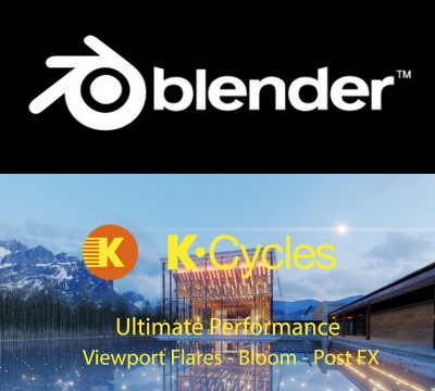 Blender K-Cycles RTX 2021 2.93.4 RC LTS Portable