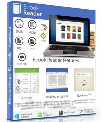 Читалка электронных книг - Icecream Ebook Reader Pro 5.31 RePack (& Portable) by elchupacabra