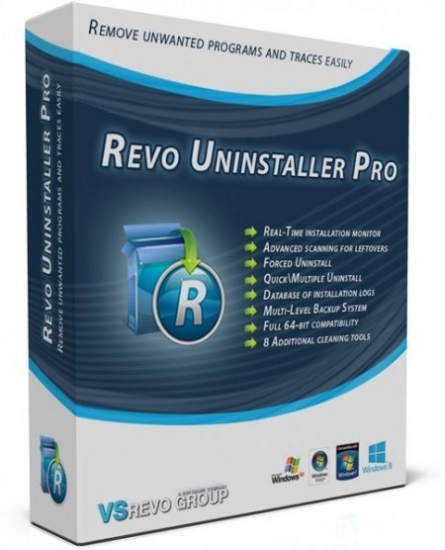 Деинсталлятор приложений Revo Uninstaller Pro 5.1.4 by Dodakaedr