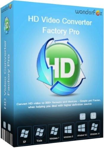 Конвертер видео в HD формат - WonderFox HD Video Converter Factory Pro 25.5 RePack (& Portable) by elchupacabra