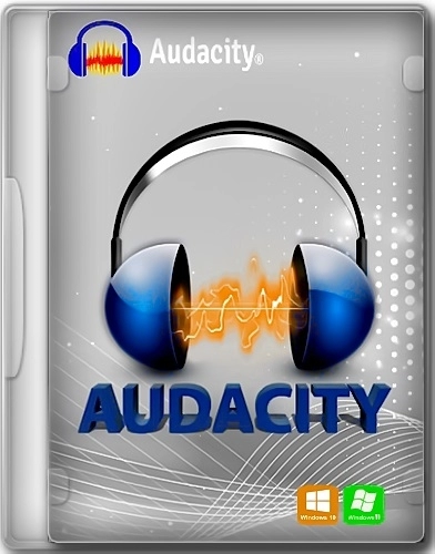 Редактор аудио Audacity 3.3.2 by Dodakaedr