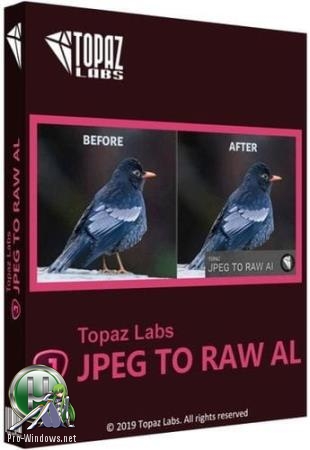 Редактор и конвертер изображений - Topaz JPEG to RAW AI 2.2.1 RePack (& Portable) by elchupacabra