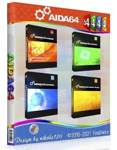 Тестирование компонентов ПК - AIDA64 Extreme  Engineer  Business  Network Audit 6.75.6100 RePack (&Portable) by elchupacabra