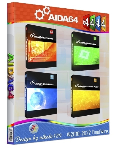 Тестирование компонентов ПК - AIDA64 Extreme  Engineer  Business  Network Audit 6.80.6200 RePack + Portable by elchupacabra