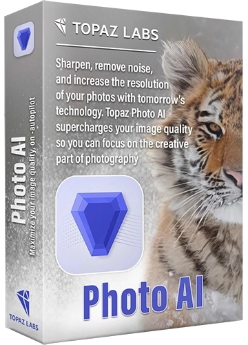 Улучшение качества фото Topaz Photo AI 1.3.3
