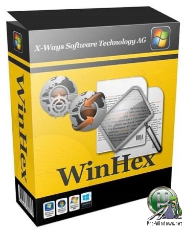 Универсальный HEX редактор - WinHex 19.8 SR-8