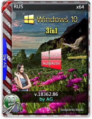 Windows 10 3in1 WPI by AG 04.2019 18362.86 64bit