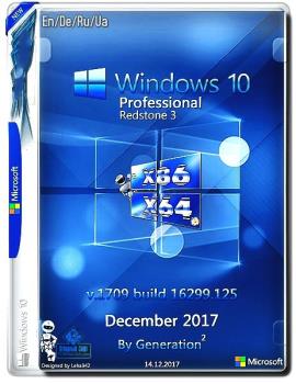 Windows 10 Professional RS3 Build 16299.125 by Generation2 (x86/x64)