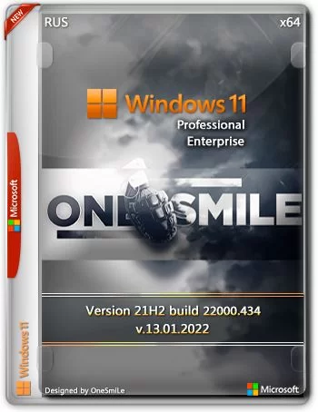 Windows 11 21H2 x64 Rus by OneSmiLe 22000.434