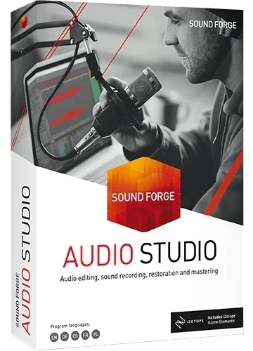 Запись и редактирование звука - MAGIX SOUND FORGE Audio Studio 16.1.2.57
