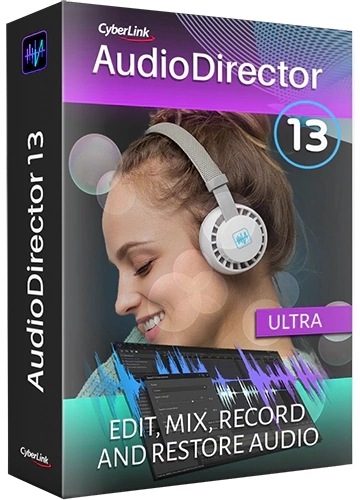 Звуковой редактор CyberLink AudioDirector Ultra 13.4.2730.0