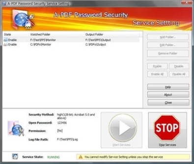 A-PDF Password Security Service Key генератор