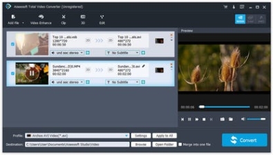 Ключ активации для Aiseesoft Total Video Converter