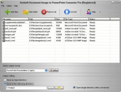 Ключ активации для Aostsoft Document Image to PowerPoint Converter Pro