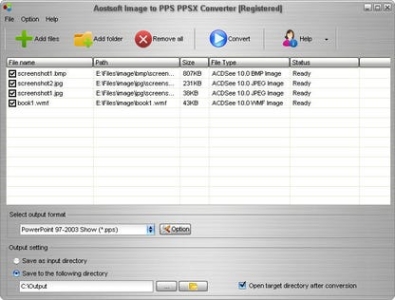 Генератор ключей (keygen)  Aostsoft Image to PPS PPSX Converter