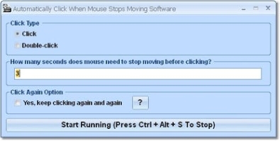 Генератор ключей (keygen)  Automatically Click When Mouse Stops Moving Software