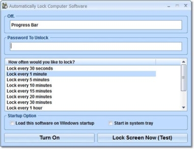 Automatically Lock Computer Software генератор ключей