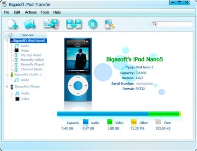 Bigasoft iPod Transfer ключ активации