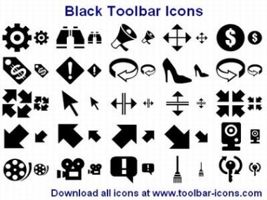 Key генератор для  Black Toolbar Icons