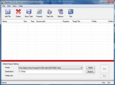 Bluefox FLV to iPod Converter Key генератор