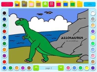 Coloring Book 2: Dinosaurs ключ активации