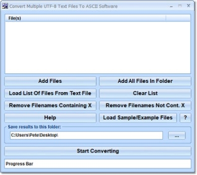 Convert Multiple UTF-8 Text Files To ASCII Software ключ активации