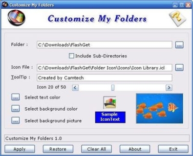 Customize My Folders Key генератор