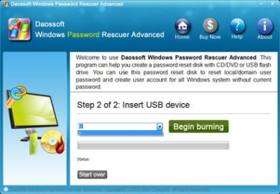 Ключ активации для Daossoft Windows Password Rescuer Advanced