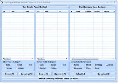 Генератор ключей (keygen)  Excel Import Multiple Outlook Contacts & Emails Software