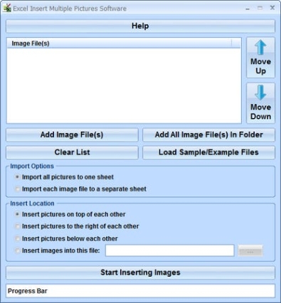 Excel Insert Multiple Pictures Software ключ бесплатно