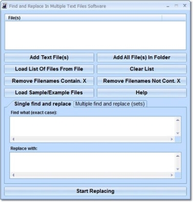 Find and Replace Multiple Items At Once Software ключ активации