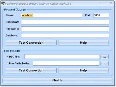 Key генератор для  FoxPro PostgreSQL Import, Export & Convert Software