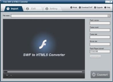 Ключ для Free SWF to HTML5 Converter