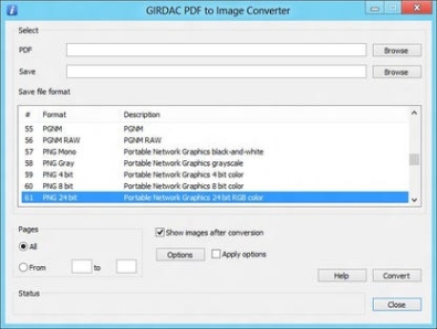 Генератор ключей (keygen)  Girdac PDF to Image Converter