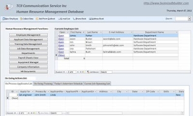 Ключ активации для Human Resource Management Database