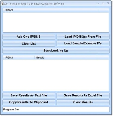 IP To DNS or DNS To IP Batch Converter Software Key генератор