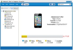 Регистрационный ключ к программе  iPubsoft iPod to Computer Transfer