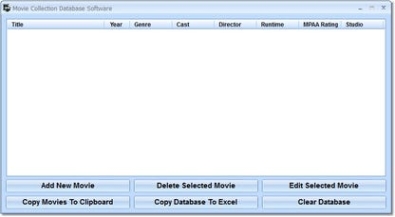 Movie Collection Database Software Key генератор