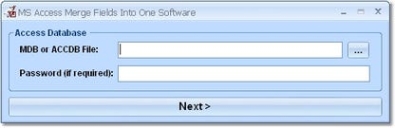 MS Access Merge Fields Into One Software генератор ключей
