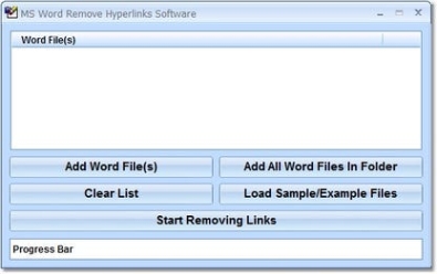 MS Word Remove Hyperlinks Software ключ активации