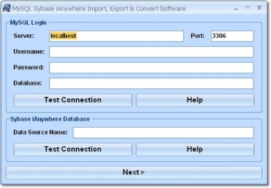 MySQL Sybase iAnywhere Import, Export & Convert Software Key генератор