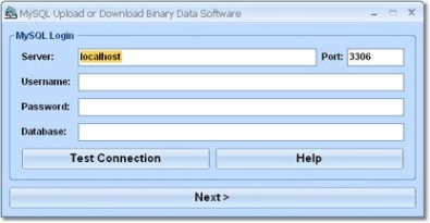 Ключ для MySQL Upload or Download Binary Data Software