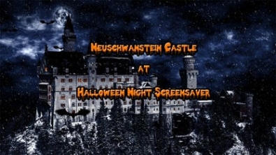 Neuschwanstein Castle at Halloween Night Screensaver генератор серийного номера