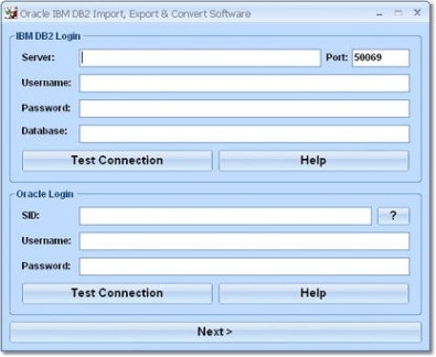 Oracle IBM DB2 Import, Export & Convert Software Key генератор