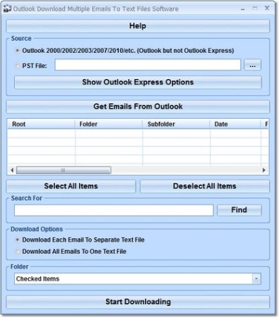 Outlook Download Multiple Emails To Text Files Software генератор серийного номера