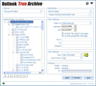 Ключ активации для Outlook True Archive