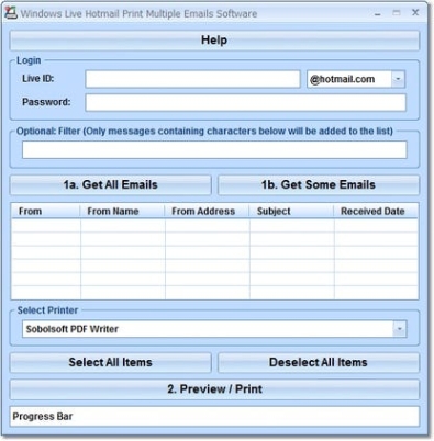 Outlook.com Hotmail Print Multiple Emails Software Key генератор