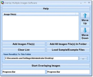 Overlay Multiple Images Software ключ бесплатно