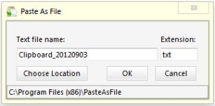 Ключ активации для Paste As File