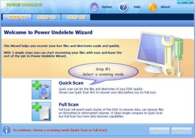 Бесплатный ключ для Power Undelete Wizard